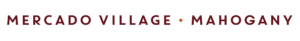 Mercado Village, Mahogany Logo